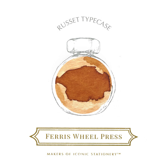 Ferris Wheel Press - Russet Typecase Ink 38 ml