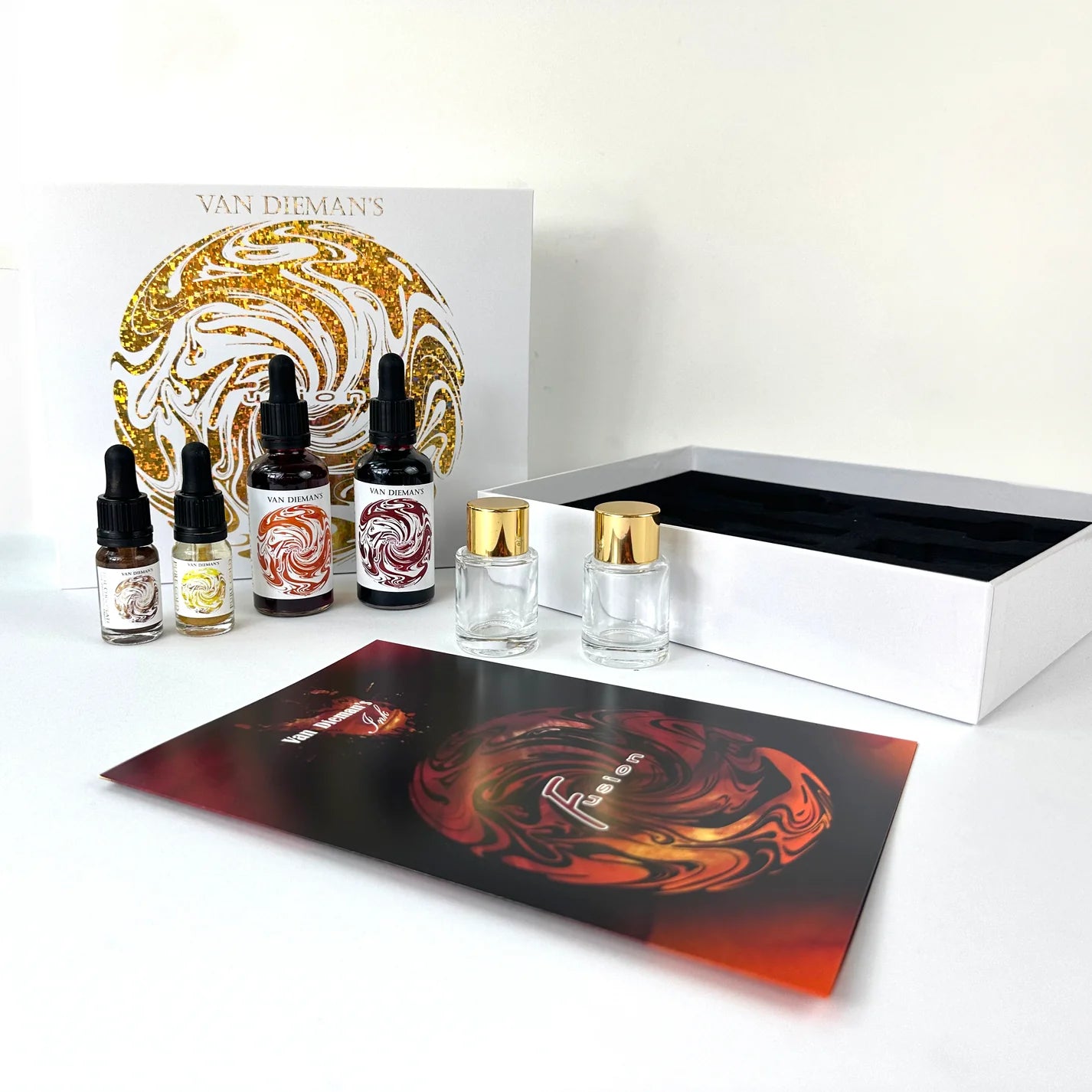 Van Dieman’s Fusion - Fountain Pen Ink Mixing Kit - The Gold Pack