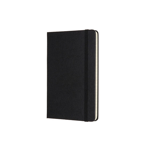 Moleskine - Classic Hard Cover Notebook - Black Ruled/Lined Medium