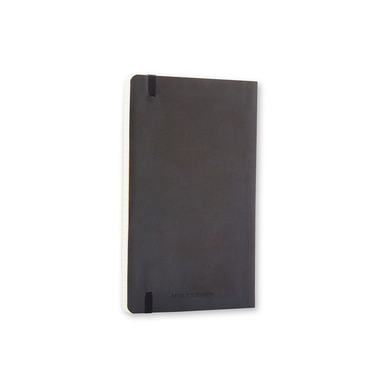 Moleskine - Classic Soft Cover Bundle of 2 - Black Plain/Blank Large