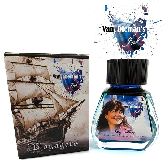 Van Dieman’s Ink - Kay Cottee - Shimmering Fountain Pen Ink