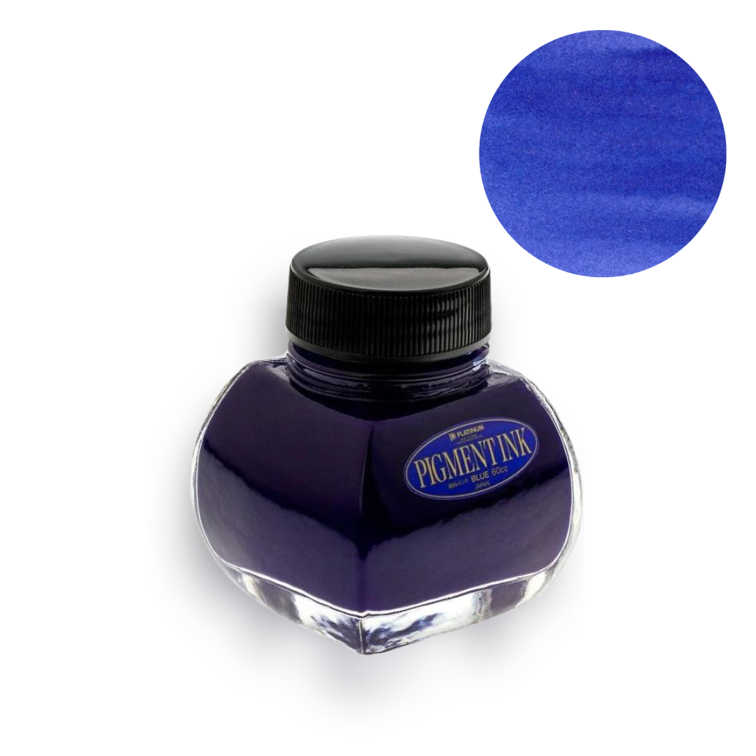Platinum Permanent Pigmented Blue Ink 60 ml