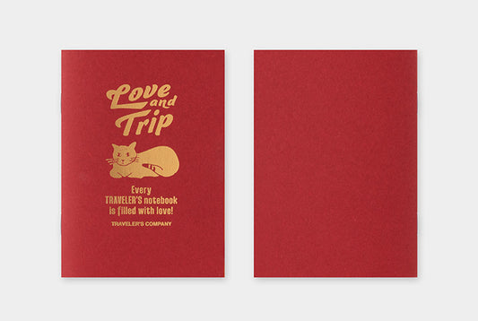 TRAVELER'S COMPANY Notebook Passport Insert LOVE AND TRIP Edition - Blank