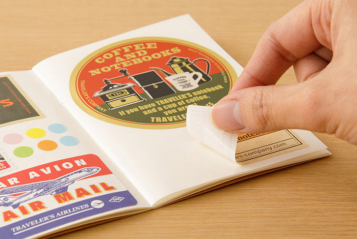 TRAVELER'S COMPANY Notebook Passport Insert 017 - Sticker Release Paper