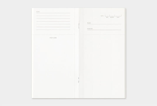 TRAVELER'S COMPANY Notebook Regular Insert TOKYO Edition - Postcard