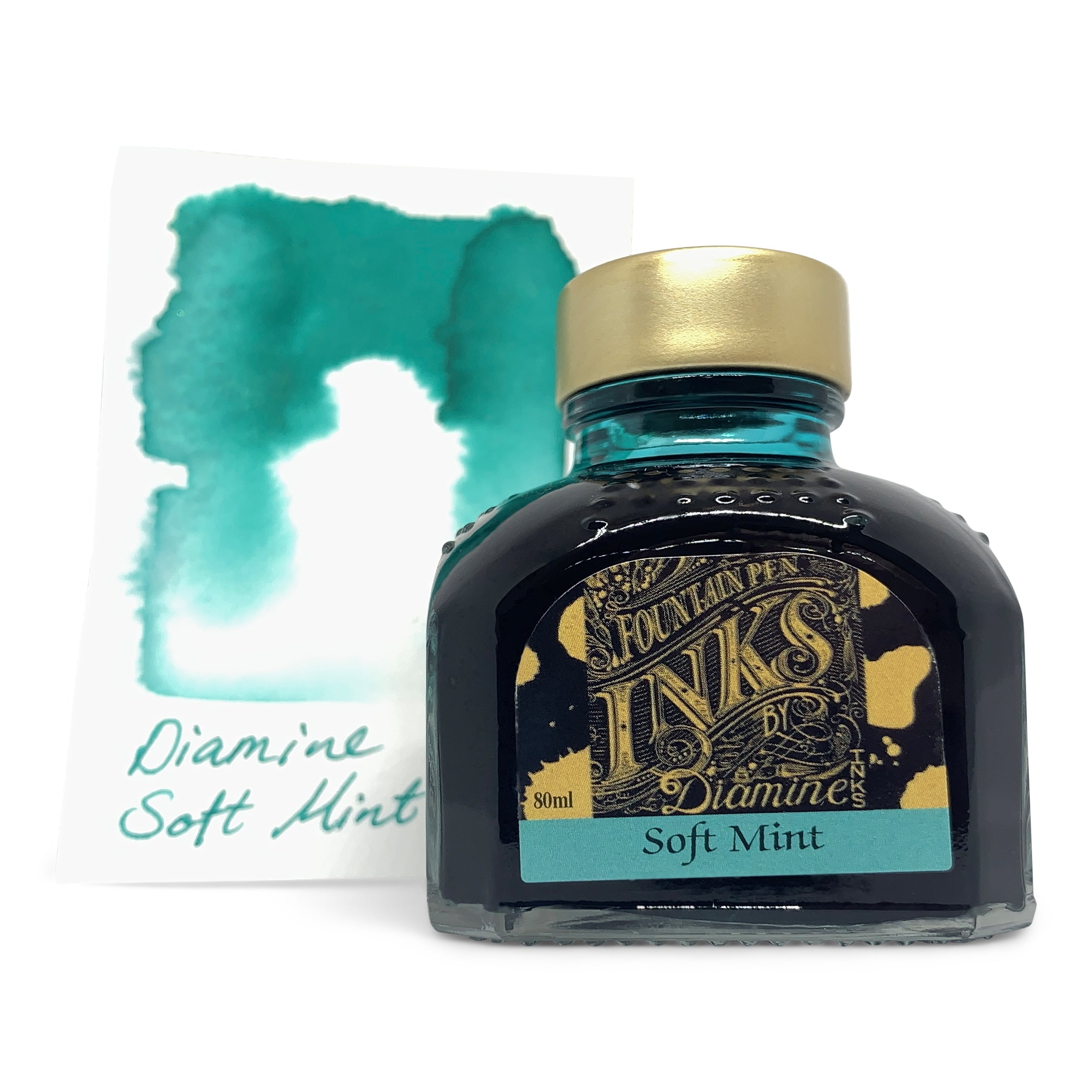 Diamine Soft Mint - Fountain Pen Ink – ink'd Pens