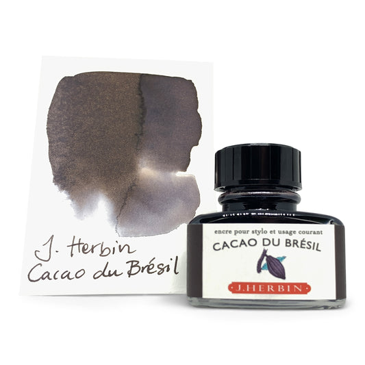 J. Herbin Cacao du Brésil Ink (Brazilian Cocoa Brown) - Fountain Pen Ink
