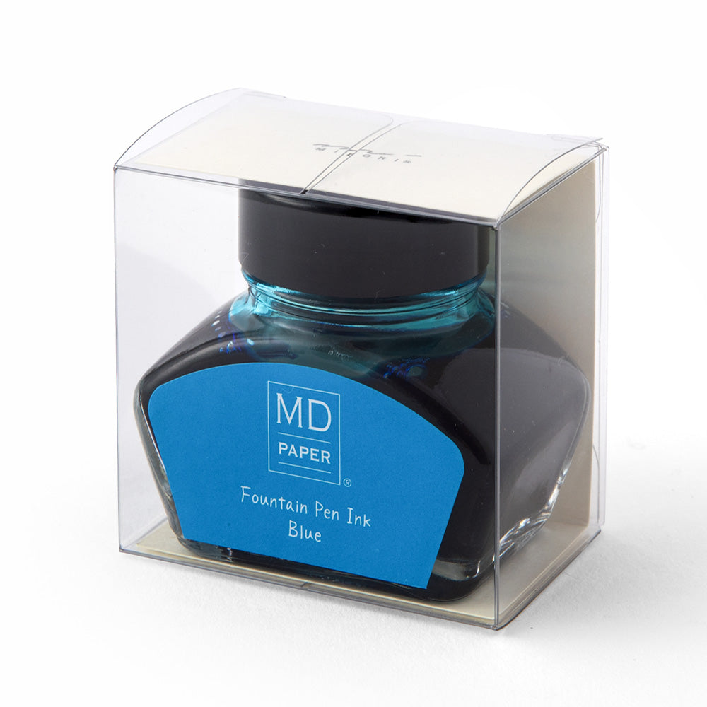 Midori MD Bottled Ink - Blue - Fountain Pen Ink