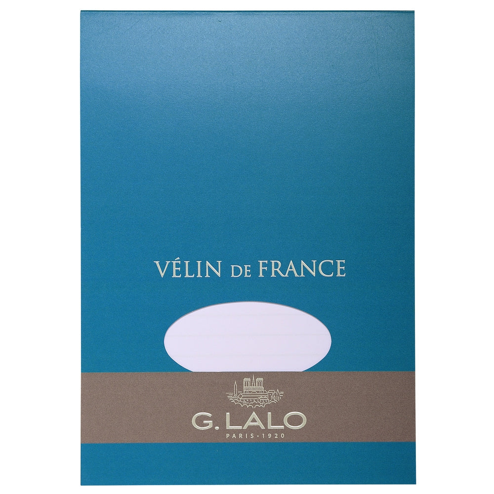 G. Lalo - A5 "Vélin de France" Notepad - White