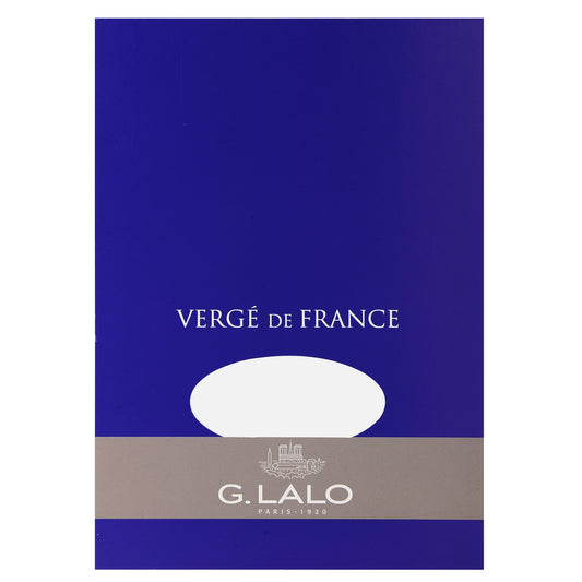 G. Lalo - A5 Laid Finish "Vergé de France" Notepad - Off-white
