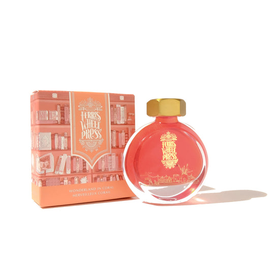 Ferris Wheel Press - Wonderland in Coral Ink 38 ml - Shimmer