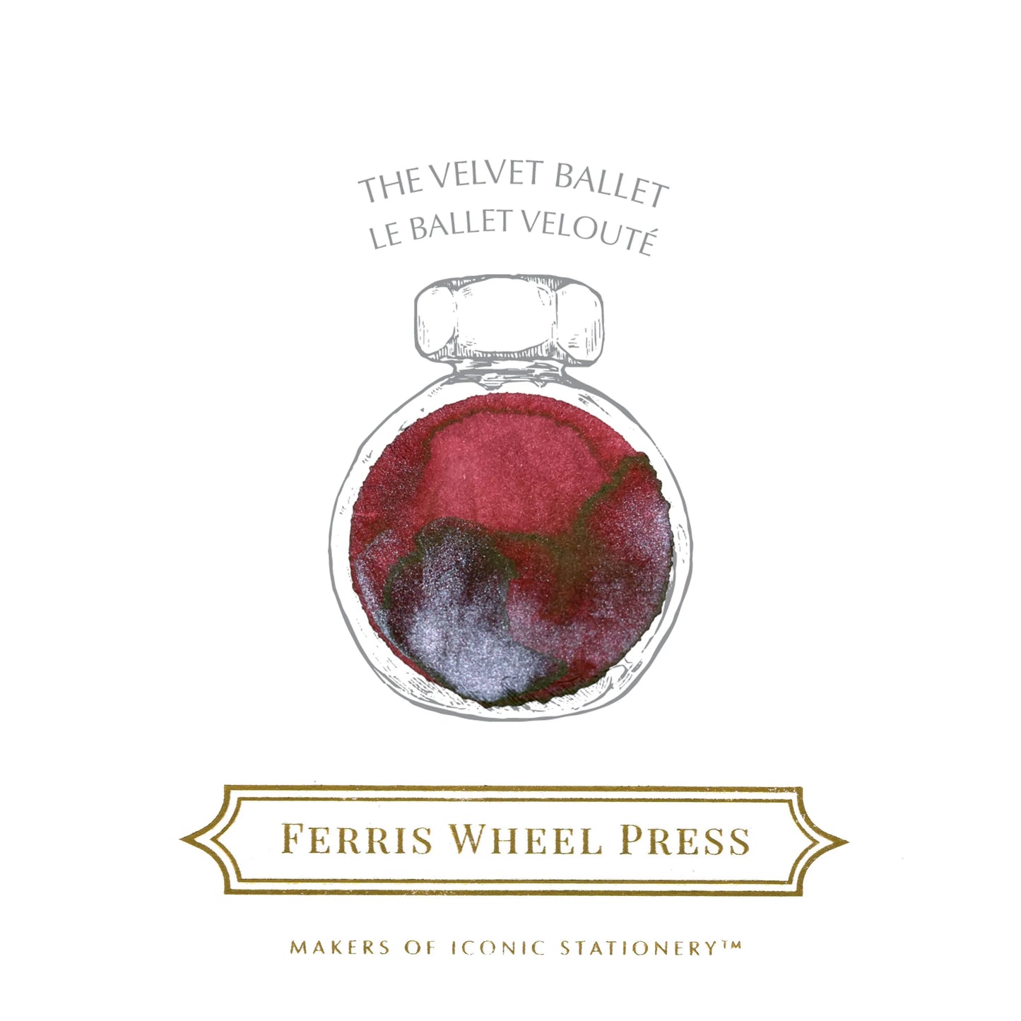 Ferris Wheel Press - Velvet Ballet Ink 38 ml - Shimmer