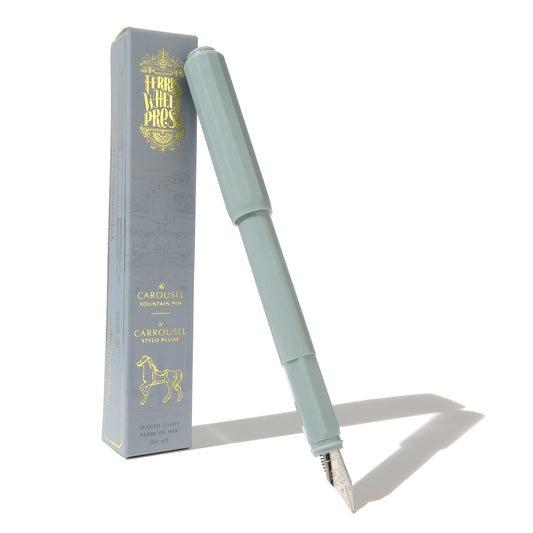 Ferris Wheel Press - Seaside Glass - The Carousel Fountain Pen