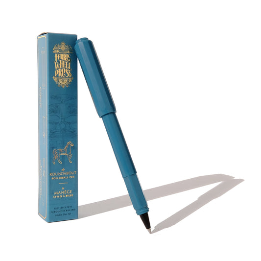 Ferris Wheel Press - Tattler's Teal - The Roundabout Rollerball Pen