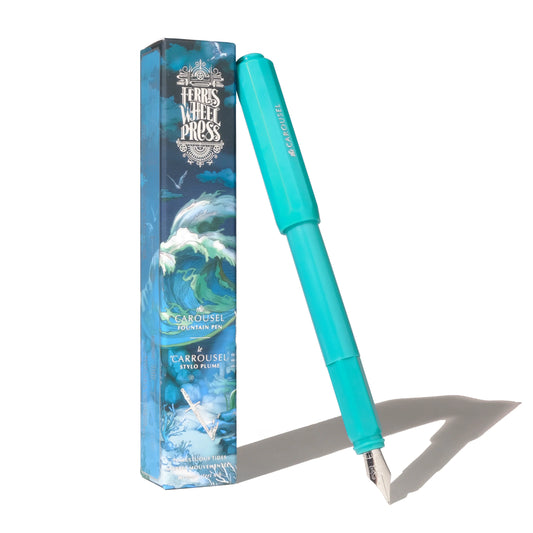 Ferris Wheel Press - Tumultuous Tides Limited Edition - The Carousel Fountain Pen