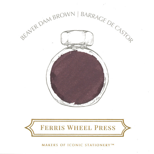 Ferris Wheel Press - Beaver Dam Brown Ink 38 ml