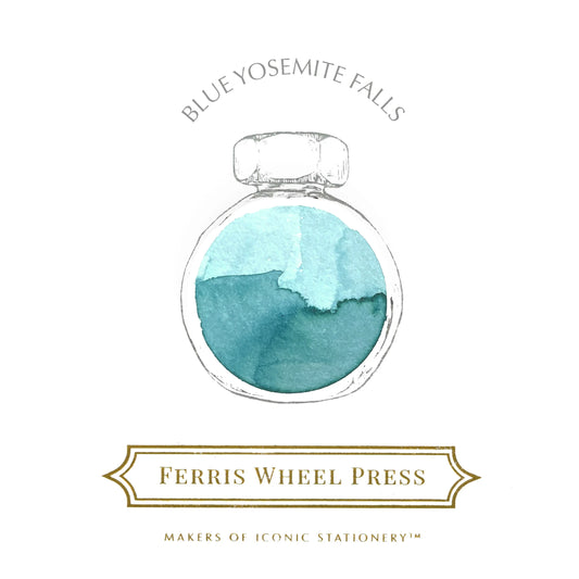 Ferris Wheel Press - Blue Yosemite Falls Ink 38 ml