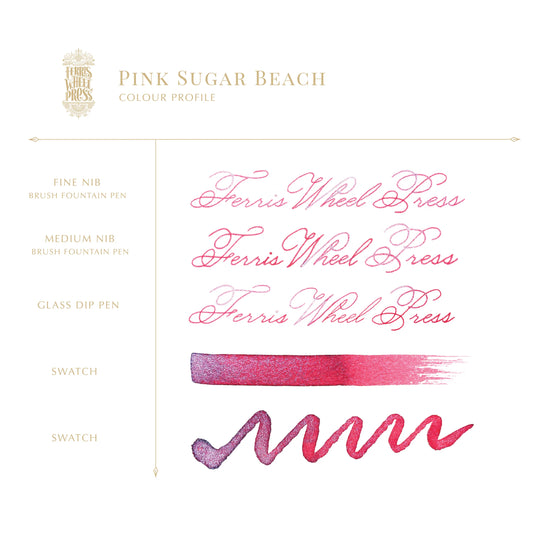 Ferris Wheel Press - Pink Sugar Beach Ink 38 ml