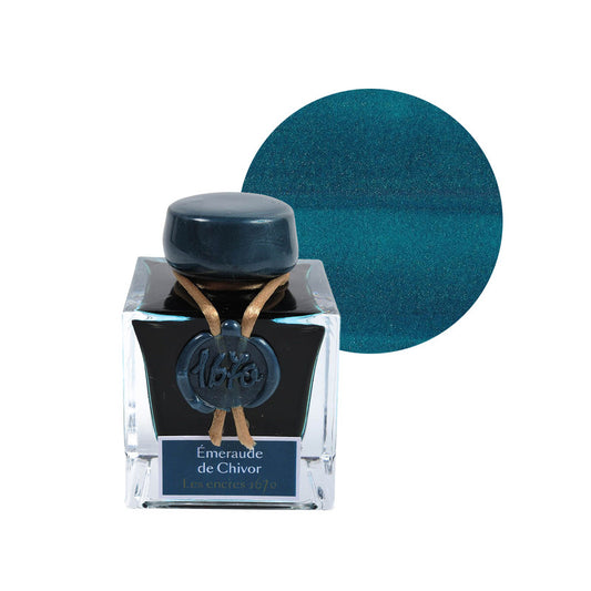 J. Herbin Émeraude de Chivor (Emerald of Chivor) - Fountain Pen Ink