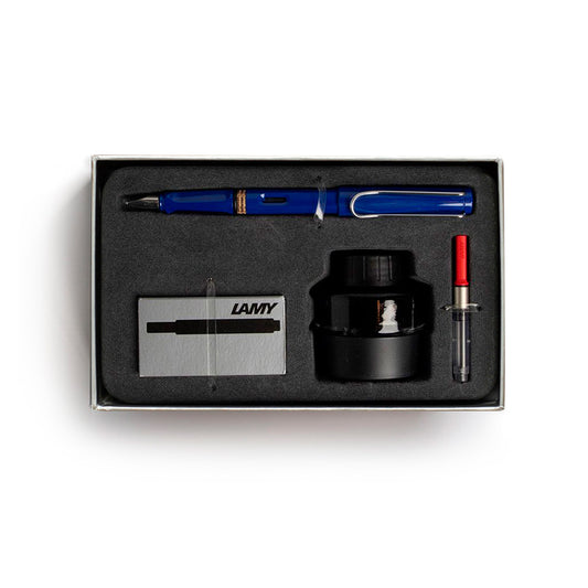 LAMY Safari Blue - Gift Pack