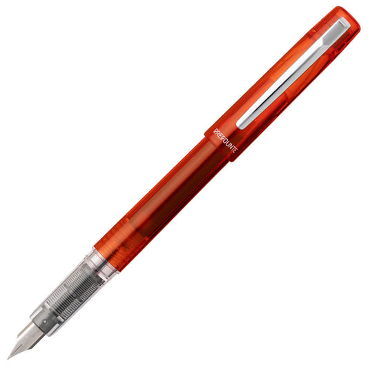 Platinum Prefounte Fountain Pen - Vermillion Orange