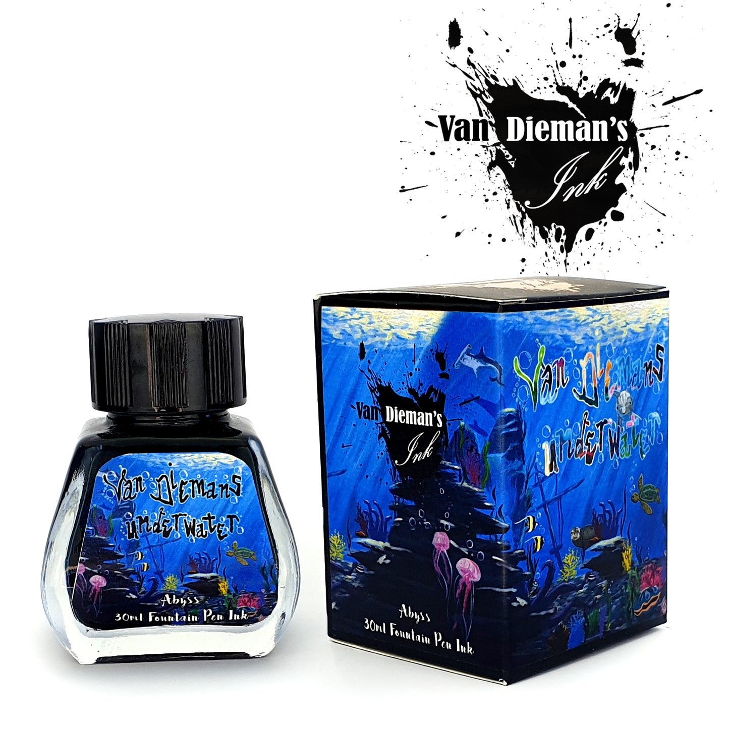 Van Dieman’s Abyss - High Saturation Fountain Pen Ink