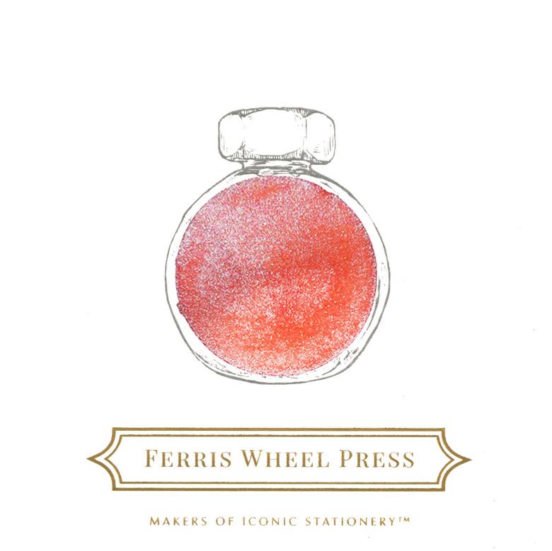 Ferris Wheel Press - Wonderland in Coral Ink 38 ml - Shimmer