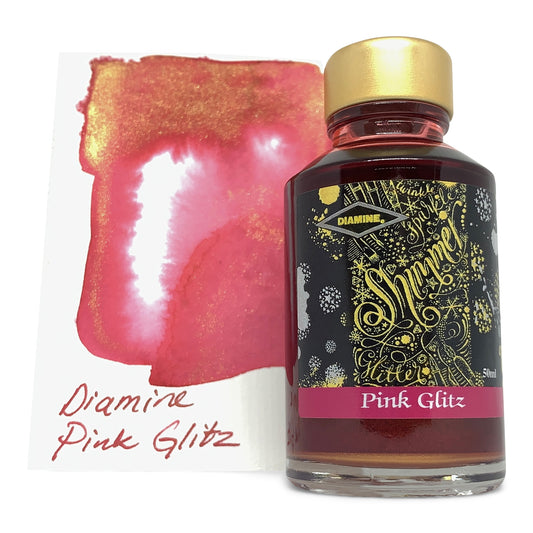 Diamine Pink Glitz - Shimmer Ink