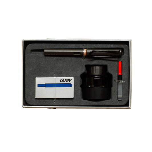 LAMY Safari Matte Charcoal - Gift Pack