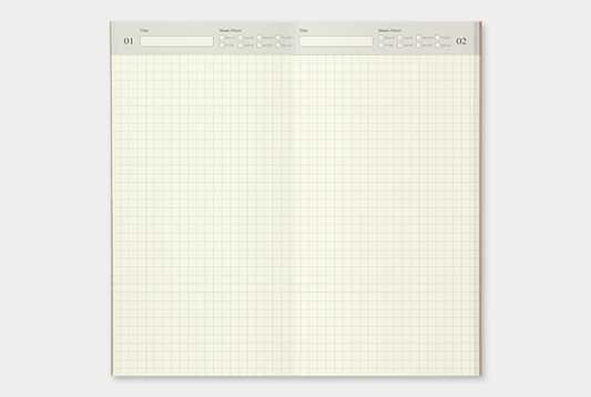 Traveler's Company Notebook Regular Refill 005 - Daily Diary