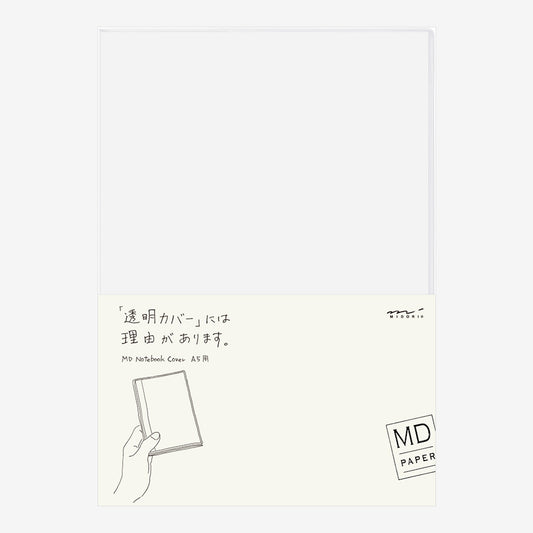 MD Clear Notebook Cover A5