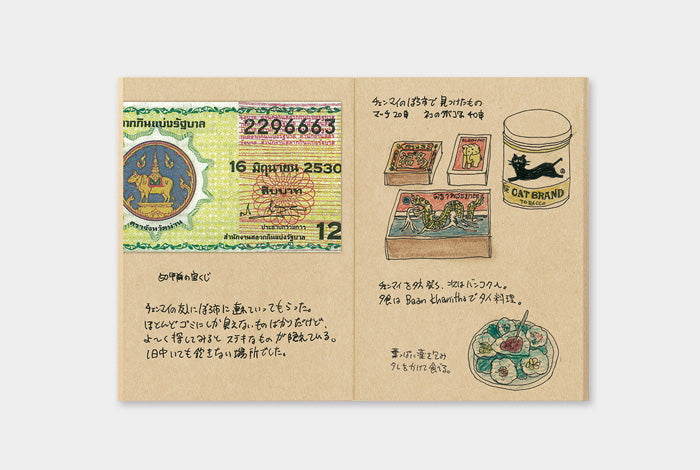 Traveler's Company Notebook Passport Refill 009 - Kraft Paper