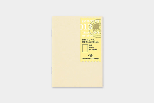Traveler's Company Notebook Passport Refill 013 - Cream Blank