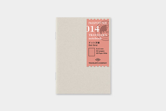 TRAVELER'S COMPANY Notebook Passport Insert 014 - Dot Grid