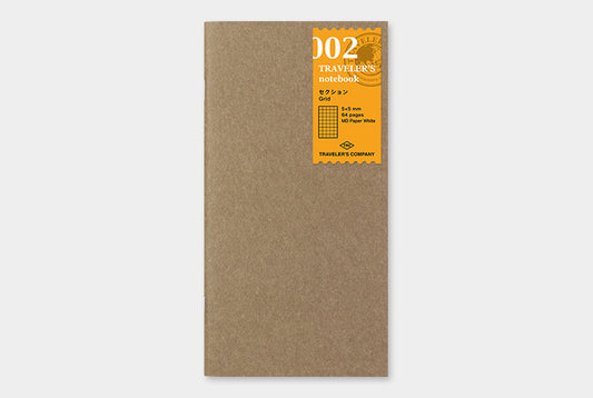 Traveler's Company Notebook Regular Refill 002 - Grid