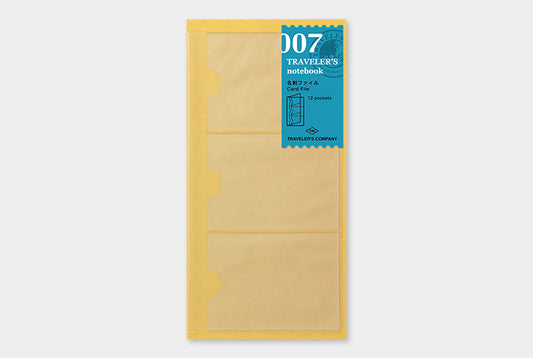 Traveler's Company Notebook Regular Accessory 007 - Card File