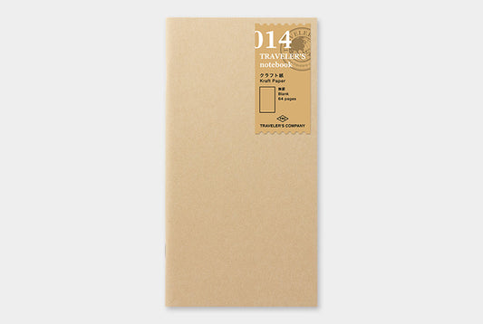 Traveler's Company Notebook Regular Refill 014 - Kraft Paper