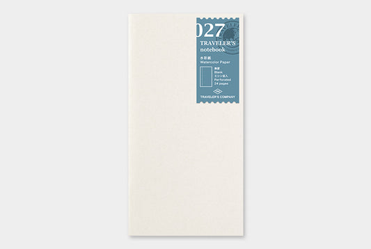 Traveler's Company Notebook Regular Refill 027 - Watercolour Paper
